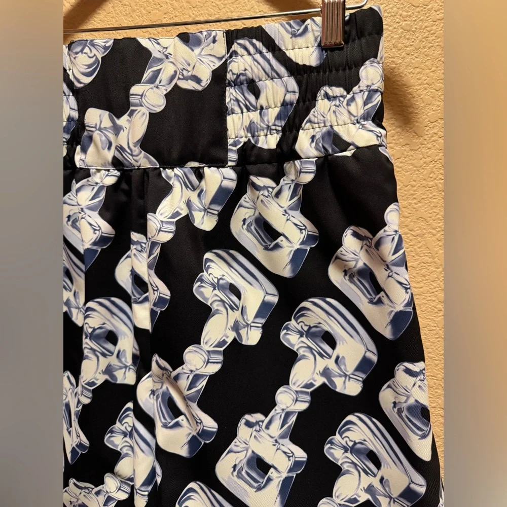 New Gucci Horsebit Logo Shorts Blue Black Size IT 46 US M Waist 32